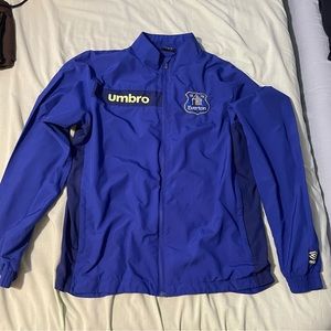 Everton umbro windbreaker
